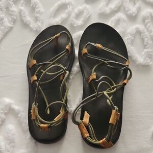 Olive Green Sandals